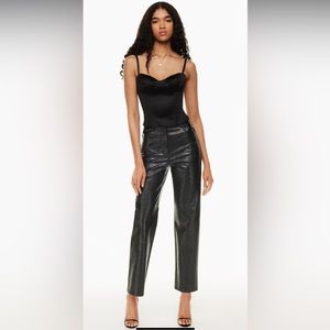 Aritzia Leather Pants